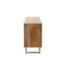 Dressoir Naturel Mangohout hout 45x170 cm-Dressoirs-J-Line