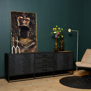Dressoir New York 210 cm 210x45x75 cm-Dressoirs-Starfurn