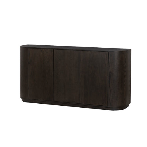 Dressoir Novero Eikenhout fineer Bruin 170x45x80 cm-Dressoirs-Livingfurn