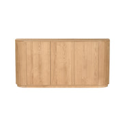 Dressoir Novero Eikenhout fineer Naturel hout 170x45x80 cm-Dressoirs-Livingfurn