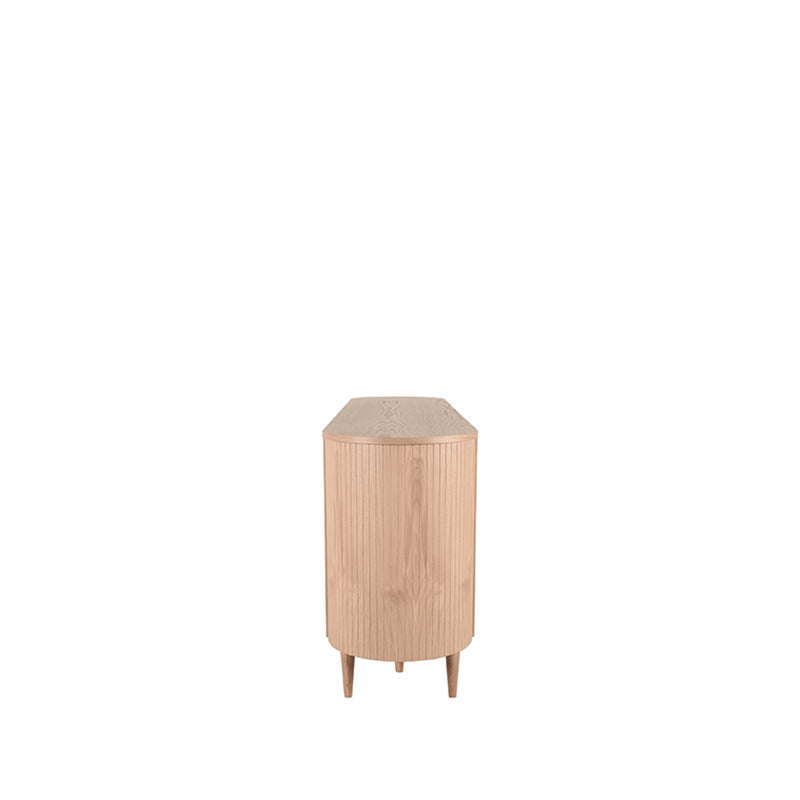 Dressoir Oliva Naturel Eiken 220 cm 220x47x85 cm-Dressoirs-LABEL51