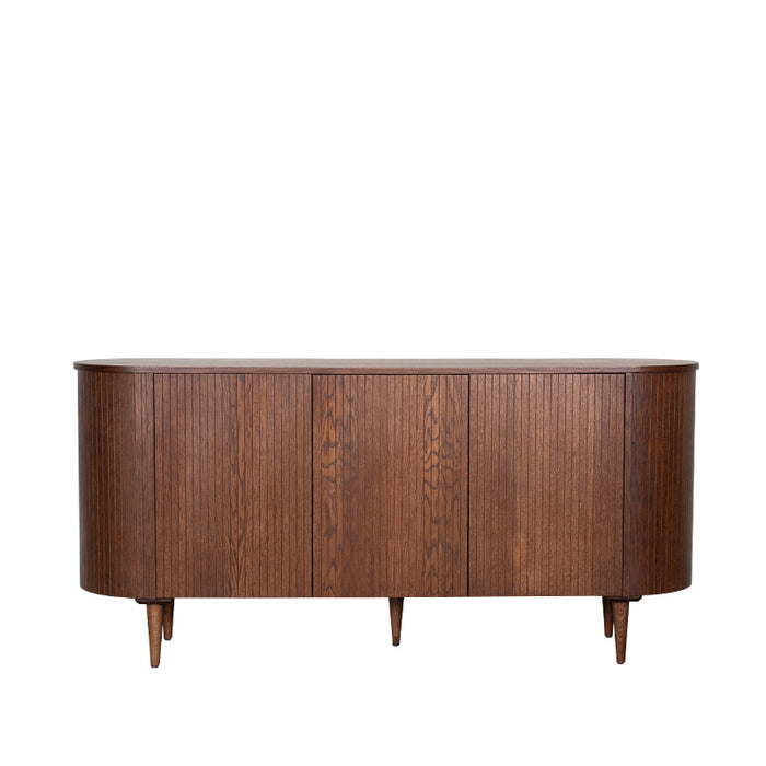 Dressoir Oliva Walnoot Eiken 180 cm 180x47x85 cm-Dressoirs-LABEL51