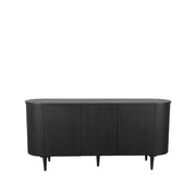 Dressoir Oliva Zwart Eiken 180 cm 180x47x85 cm-Dressoirs-LABEL51