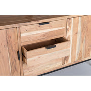 Dressoir Oslo Acasia Acaciahout Naturel hout 140x40x85 cm-Dressoirs-Livingfurn