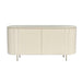 Dressoir Patou Mangohout Beige 43x170x81 cm-Dressoirs-Livingfurn