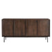 Dressoir Ravenstein Mangohout Bruin 86x40x180 cm-Livingfurn