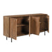 Dressoir Ravenstein Mangohout Naturel hout 40x86x180 cm-Livingfurn