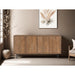 Dressoir Ravenstein Mangohout Naturel hout 40x86x180 cm-Livingfurn