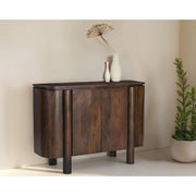 Dressoir Salano Mangohout Bruin 105x40x80 cm-Dressoirs-Livingfurn