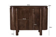 Dressoir Salano Mangohout Bruin 105x40x80 cm-Livingfurn