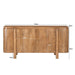 Dressoir Salano Mangohout Naturel hout 170x40x80 cm-Dressoirs-Livingfurn