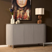 Dressoir Solana 165 cm Taupe 165x45x90 cm-Dressoirs-Starfurn
