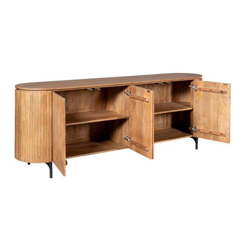 Dressoir Solana 210 cm Naturel 210x45x90 cm-TV-meubels-Starfurn