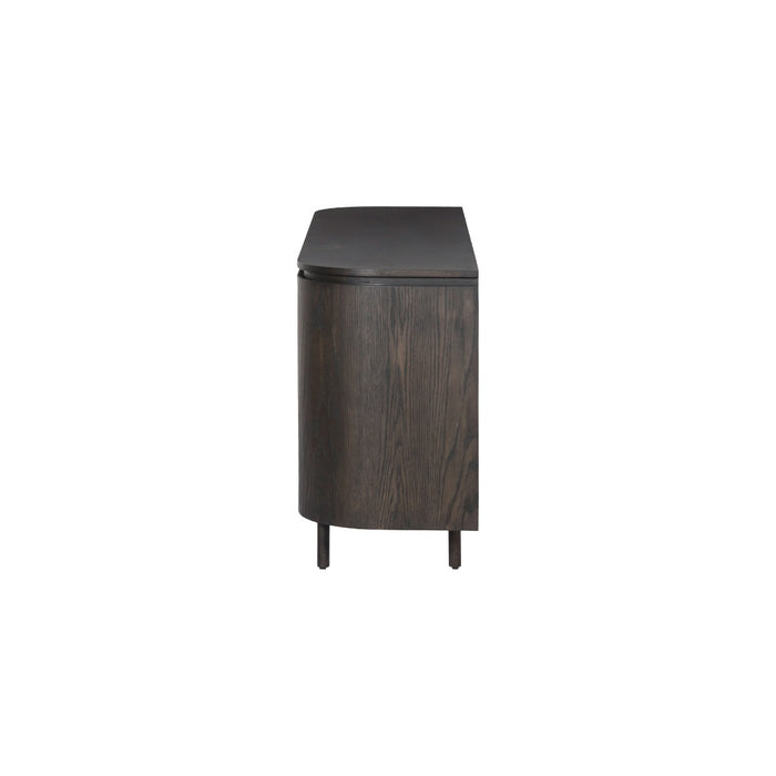 Dressoir Tobago Eikenhout fineer Bruin 115x43x81 cm-Dressoirs-Livingfurn