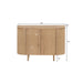 Dressoir Tobago Eikenhout fineer Naturel hout 115x43 cm-Dressoirs-Livingfurn