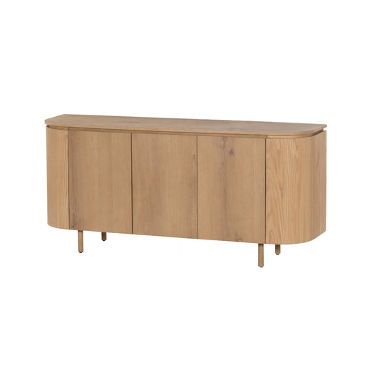 Dressoir Tobago Eikenhout fineer Naturel hout 170x45x81 cm-Dressoirs-Livingfurn