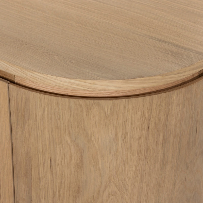 Dressoir Tobago Eikenhout fineer Naturel hout 170x45x81 cm-Dressoirs-Livingfurn