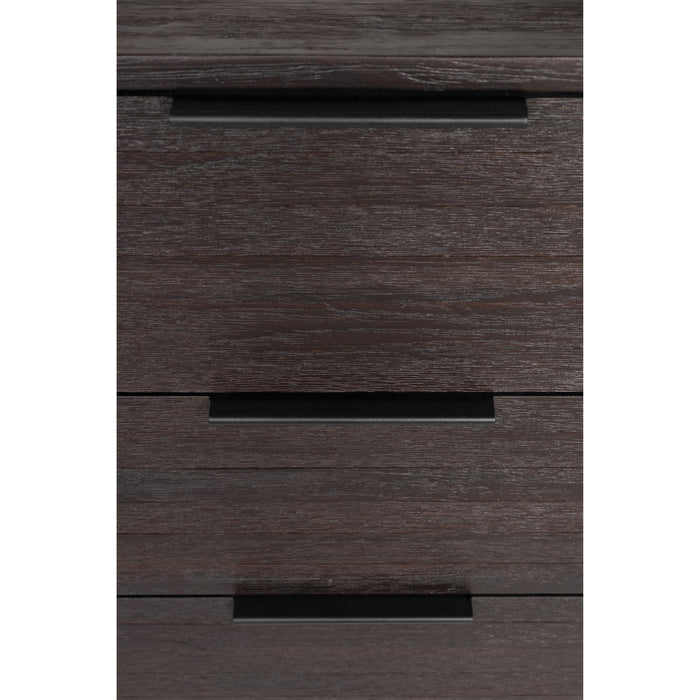 Dressoir Webster High Teak, Metaal Bruin 35x135 cm-Dressoirs-Creating Home