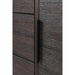 Dressoir Webster High Teak, Metaal Bruin 35x135 cm-Dressoirs-Creating Home