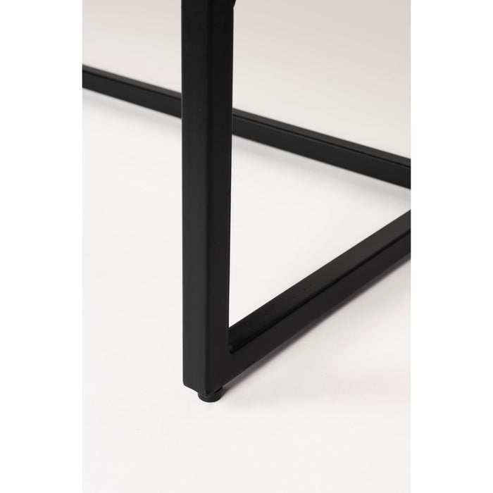 Dressoir Webster High Teak, Metaal Bruin 35x135 cm-Dressoirs-Creating Home