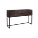 Dressoir Webster L Teak, Metaal Bruin 35x135 cm-Dressoirs-Creating Home