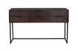 Dressoir Webster L Teak, Metaal Bruin 35x135 cm-Opbergkasten-Creating Home