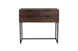 Dressoir Webster S Teak, Metaal Bruin 35x90 cm-Opbergkasten-Creating Home