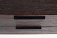 Dressoir Webster S Teak, Metaal Bruin 35x90 cm-Opbergkasten-Creating Home