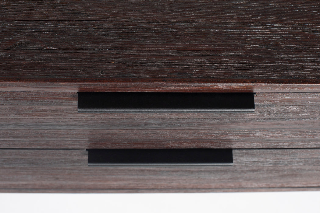 Dressoir Webster S Teak, Metaal Bruin 35x90 cm-Dressoirs-Creating Home
