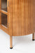 Dressoir Yaz Low Rubber hout Bruin 38x150 cm-Dressoirs-Creating Home