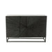 Dressoir Zwart Recycled hout 38x120 cm-Opbergkasten-J-Line