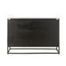 Dressoir Zwart Recycled hout 38x120 cm-Opbergkasten-J-Line
