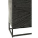 Dressoir Zwart Recycled hout 38x120 cm-Opbergkasten-J-Line
