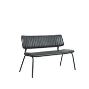 Eetkamerbank Gusto Zwart Kunstleder 120 cm 120x63x81 cm-Eetkamerbanken-LABEL51