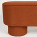 Eetkamerbank Marcos Stof, Polyester, Pine hout Bruin-Eetkamerbanken-Creating Home