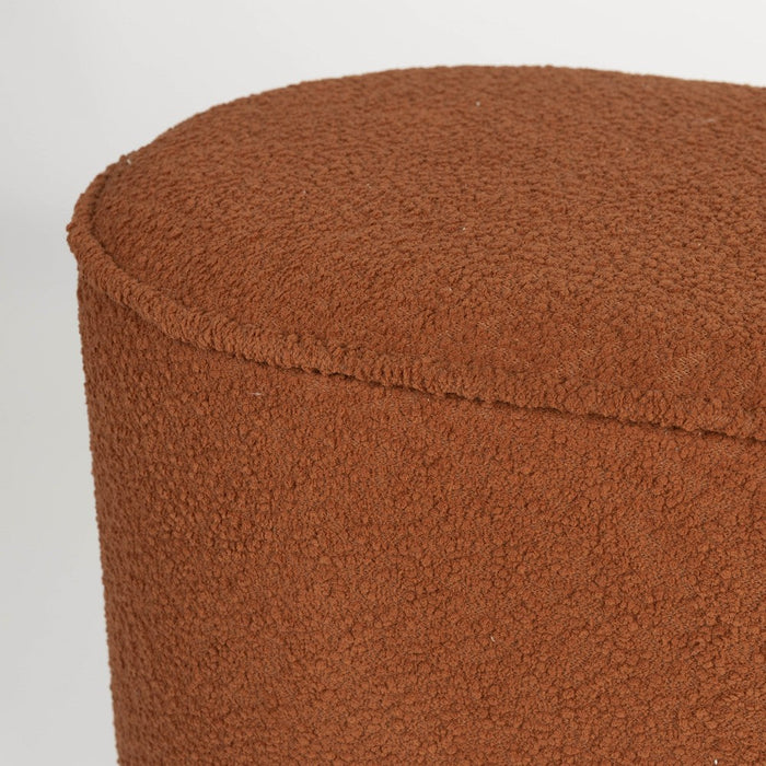 Eetkamerbank Marcos Stof, Polyester, Pine hout Bruin-Eetkamerbanken-Creating Home