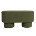 Eetkamerbank Marcos Stof, Polyester, Pine hout Groen-Eetkamerbanken-Creating Home