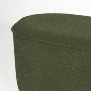 Eetkamerbank Marcos Stof, Polyester, Pine hout Groen-Eetkamerbanken-Creating Home