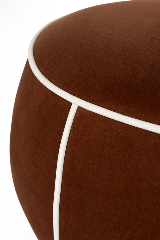 Eetkamerbank Marina L Polyester, Hout Rood 44x121 cm-Eetkamerbanken-Creating Home