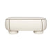 Eetkamerbank Marina L Polyester, Hout Wit 44x121 cm-Eetkamerbanken-Creating Home