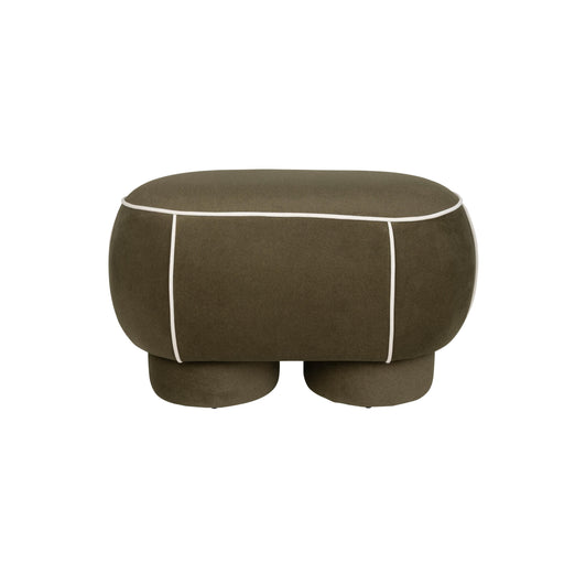 Eetkamerbank Marina M Polyester, Hout Groen 45.5x77.5 cm-Eetkamerbanken-Creating Home