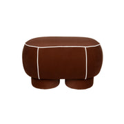 Eetkamerbank Marina M Polyester, Hout Rood 45.5x77.5 cm-Eetkamerbanken-Creating Home