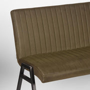 Eetkamerbank Matz Army Kunstleder 175 cm 175x62x86 cm-Eetkamerbanken-LABEL51