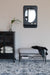 Eetkamerbank Milou Stof, Polyester, Metaal Grijs 90x35-Eetkamerbanken-Creating Home