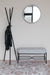 Eetkamerbank Milou Stof, Polyester, Metaal Grijs 90x35-Eetkamerbanken-Creating Home