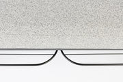 Eetkamerbank Milou Stof, Polyester, Metaal Grijs 90x35-Eetkamerbanken-Creating Home