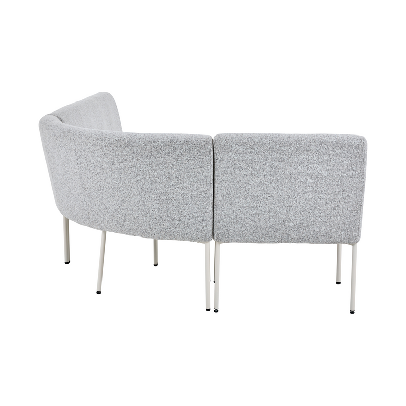 Eetkamerbank Riff 200 cm element Beige 200x69x87 cm-Eetkamerbanken-Starfurn