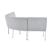 Eetkamerbank Riff Hoek Beige 100x100x87 cm-Eetkamerbanken-Starfurn