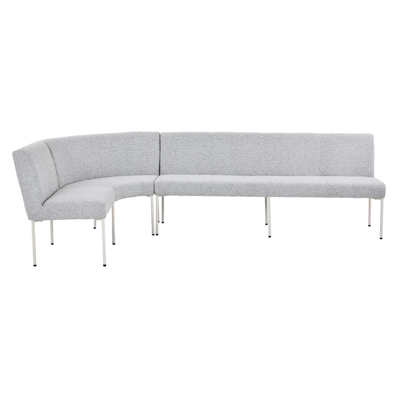 Eetkamerbank Riff Hoek Beige 100x100x87 cm-Eetkamerbanken-Starfurn