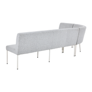 Eetkamerbank Riff Hoek Beige 100x100x87 cm-Eetkamerbanken-Starfurn